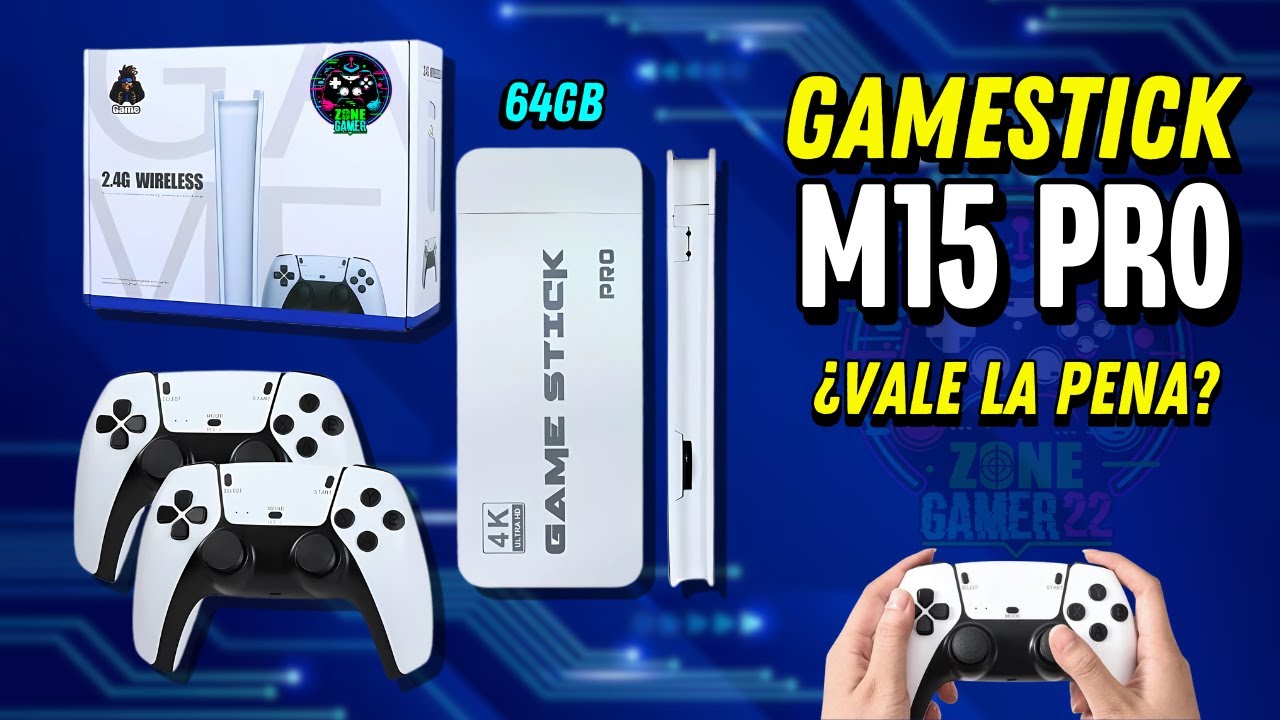 Consola M15 4K Pro Game Stick
